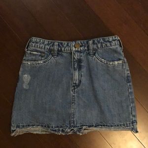 Free People Denim Skirt
